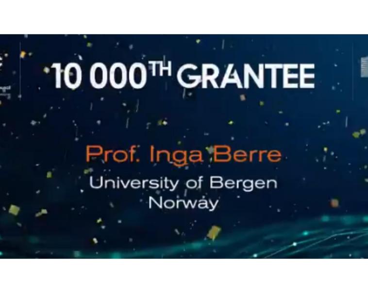 Cover image of European Research Council funds 10 000th researcher